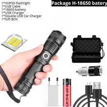 이미지를 갤러리 뷰어에 로드 , 드롭 배송 xhp50.2 가장 강력한 손전등 5 모드 usb 줌 led 토치 xhp50 18650 또는 26650 배터리 최고의 캠핑, 야외